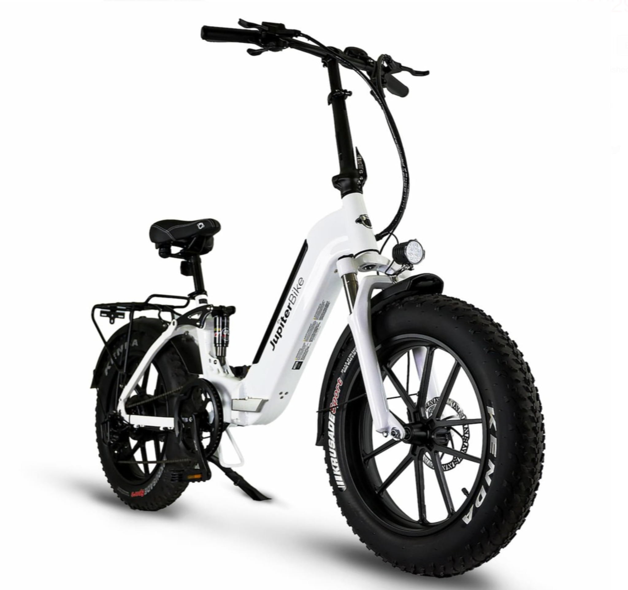 Jupiter Defiant ST Step Thru All Terrain Fat Tire Folding Electric Bike