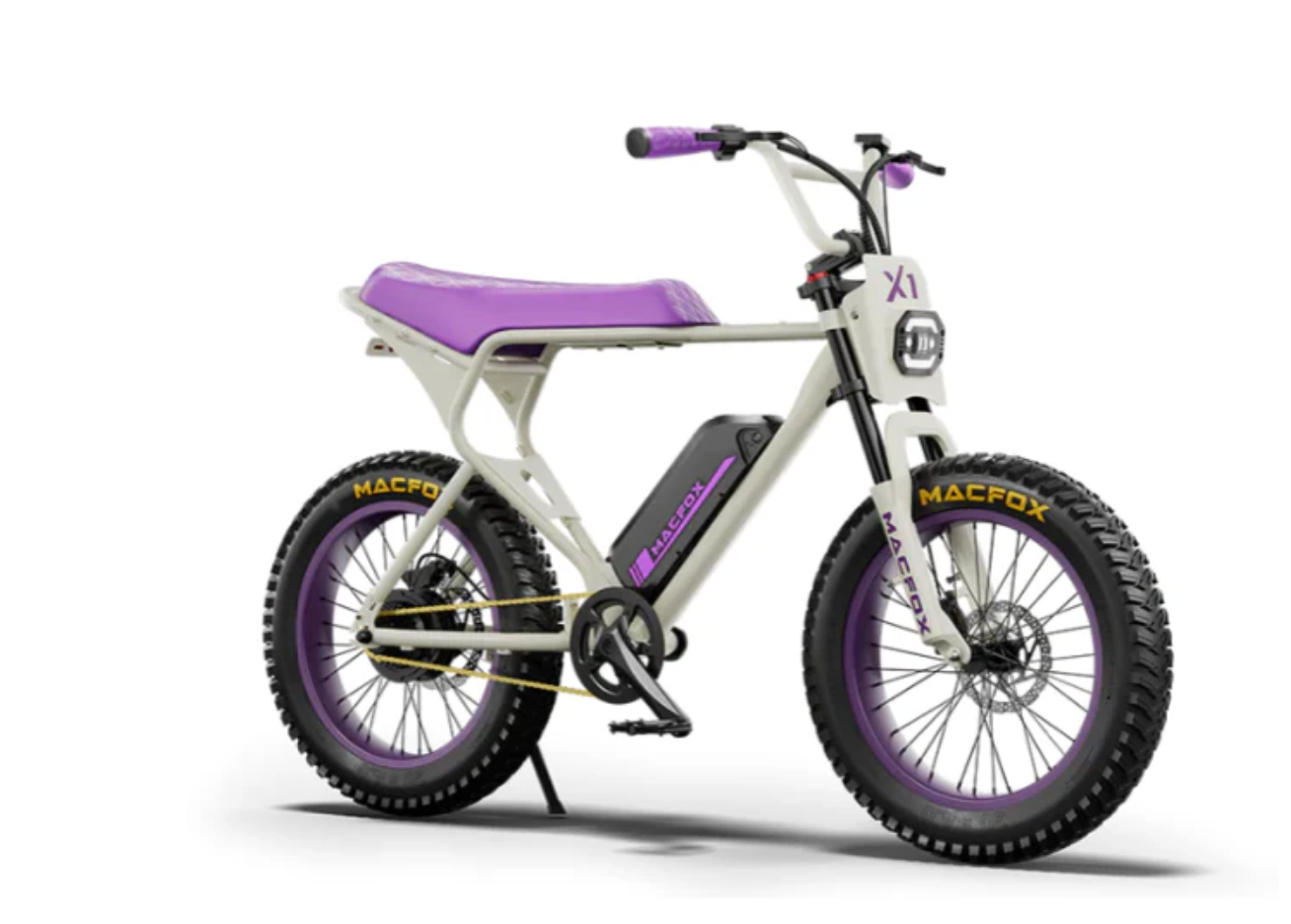 MacFox X1S x BS.ZAY Commuter Electric Moto Bike