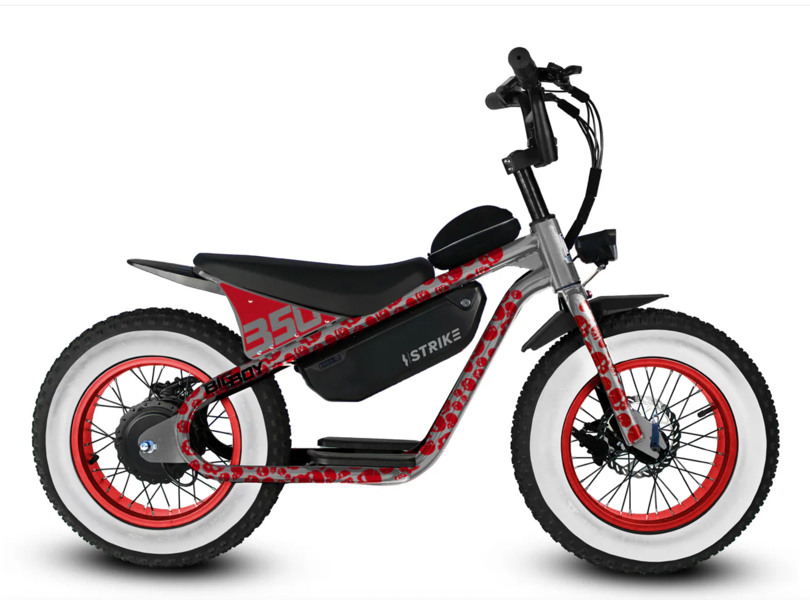Strike Big Boys Moto Style Electric Bike