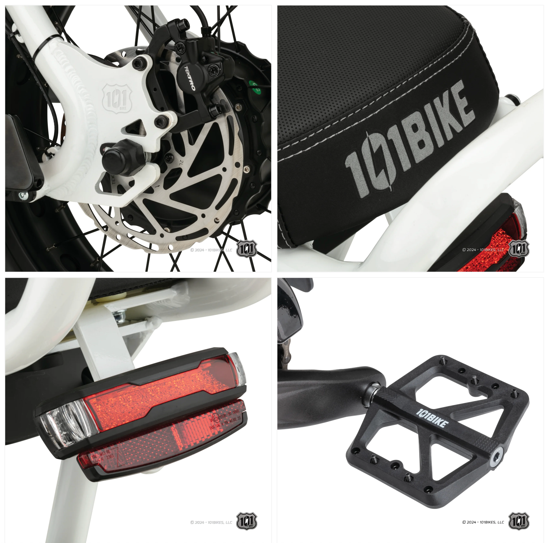 101 Bikes Seaside Moto Style Electric Bike - Image 5